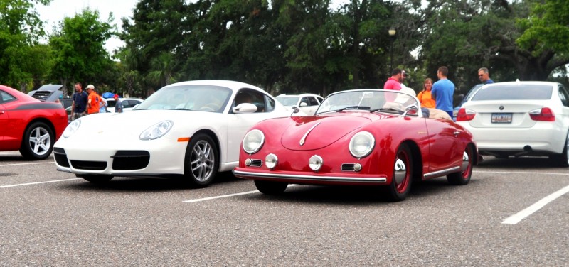 Charleston Cars and Coffee - 1955 Porsche 356 1500S Speedster 17