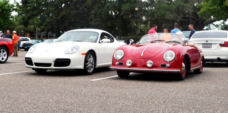 Charleston Cars and Coffee - 1955 Porsche 356 1500S Speedster 18