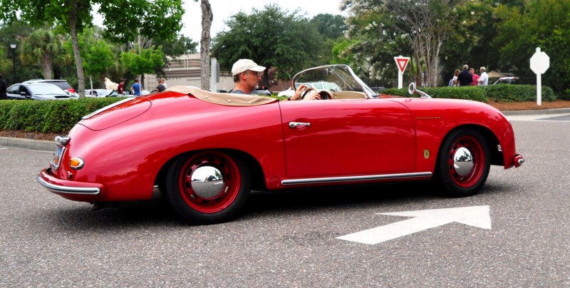 Charleston Cars and Coffee - 1955 Porsche 356 1500S Speedster 20