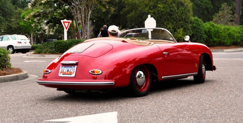 Charleston Cars and Coffee - 1955 Porsche 356 1500S Speedster 21