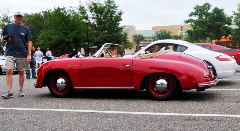 Charleston Cars and Coffee - 1955 Porsche 356 1500S Speedster 7