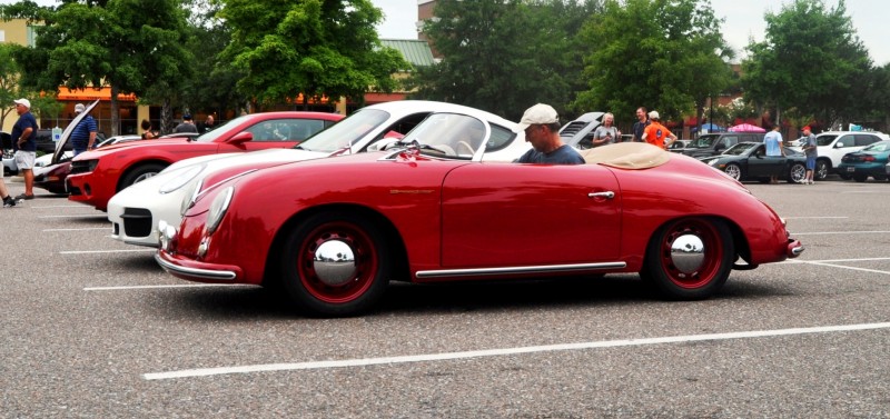 Charleston Cars and Coffee - 1955 Porsche 356 1500S Speedster 9