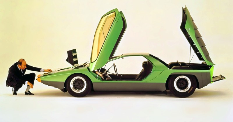 Concept Flashback - 1968 Alfa Romeo Carabo by Bertone 26