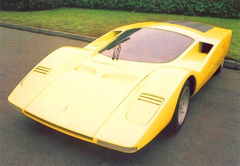 Concept Flashback - 1969 Ferrari 512 S Coupe Speciale by Pininfarina in Leopard Onesite at Granite Mine 16