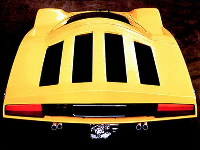 Concept Flashback - 1969 Ferrari 512 S Coupe Speciale by Pininfarina in Leopard Onesite at Granite Mine 6