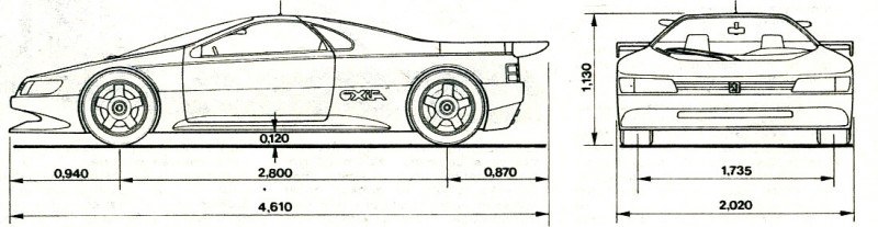 Concept Flashback - 1988 Peugeot OXIA Is T16 Mid-Engine Racecar 4