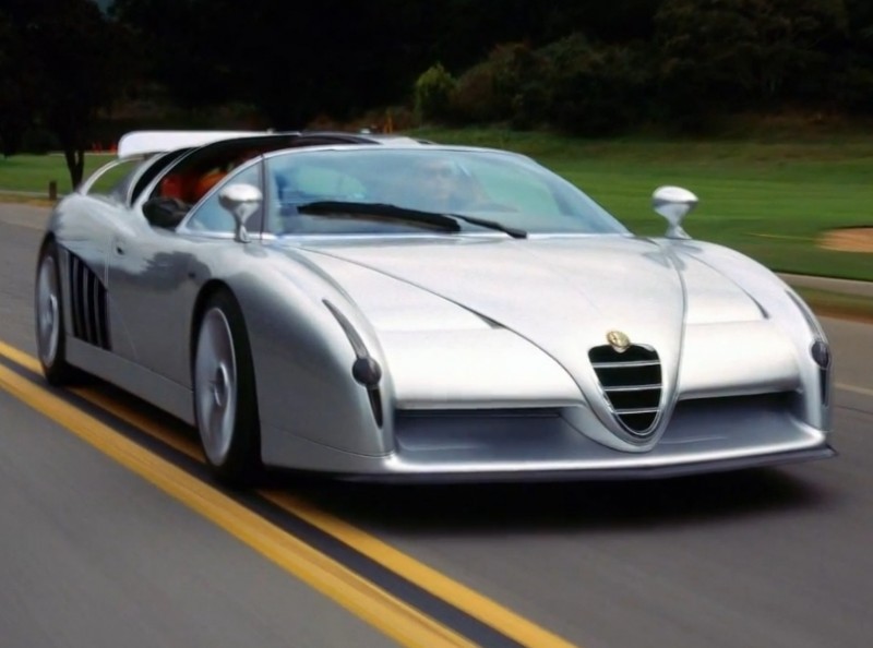 Concept Flashback - 1997 Alfa Romeo Scighera is Mid-Engine Twin-Turbo V6 Hypercar 14