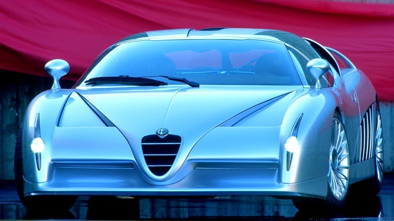 Concept Flashback - 1997 Alfa Romeo Scighera is Mid-Engine Twin-Turbo V6 Hypercar 17