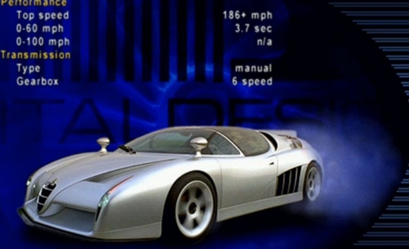 Concept Flashback - 1997 Alfa Romeo Scighera is Mid-Engine Twin-Turbo V6 Hypercar 3