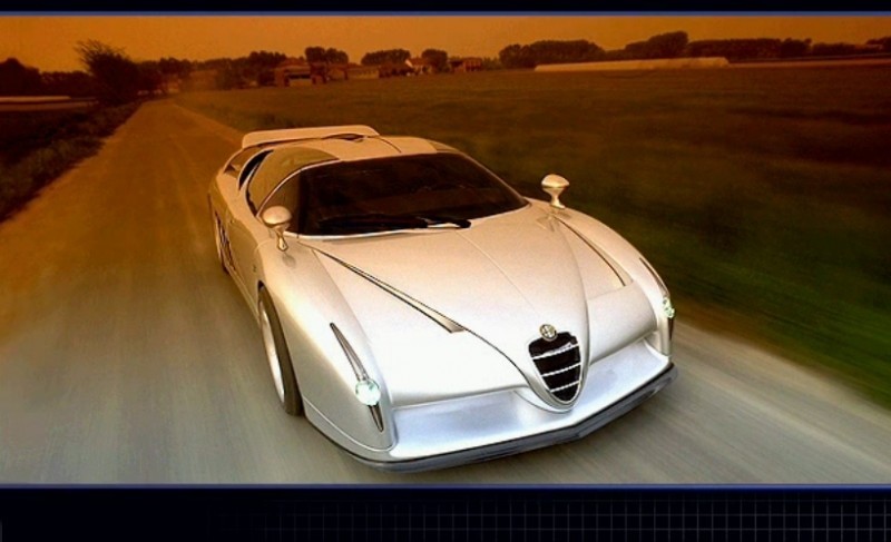 Concept Flashback - 1997 Alfa Romeo Scighera is Mid-Engine Twin-Turbo V6 Hypercar 5