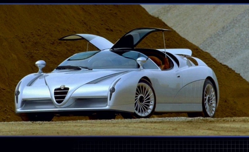 Concept Flashback - 1997 Alfa Romeo Scighera is Mid-Engine Twin-Turbo V6 Hypercar 8