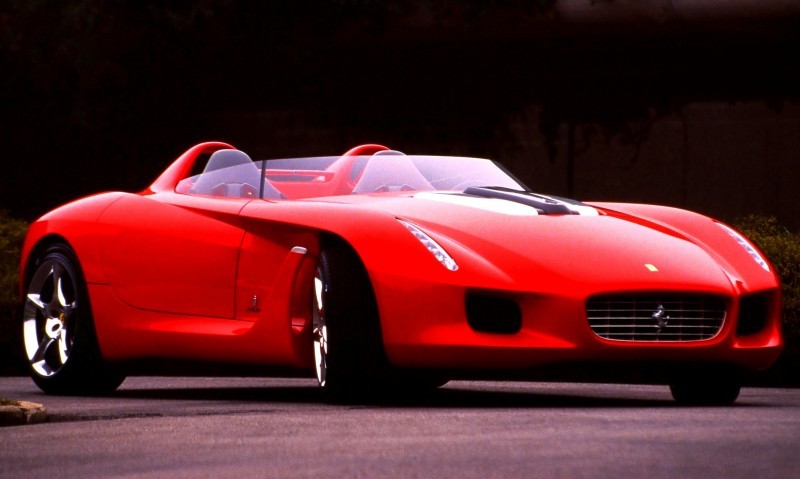 Concept Flashback - 2000 Ferrari Rossa Concept Speedster Influences Corvette, NC2020 and F12 TRS 13