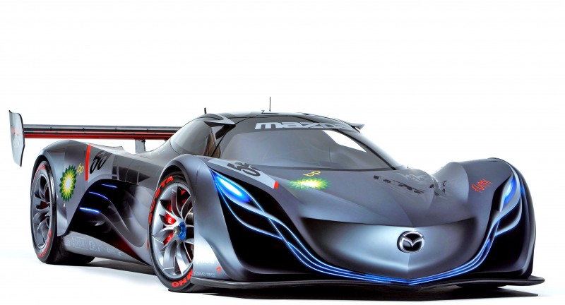 Concept Flashback - 2008 Mazda Furai is 450HP Rotary LMP2 Car That Met Two Tragic Ends 24