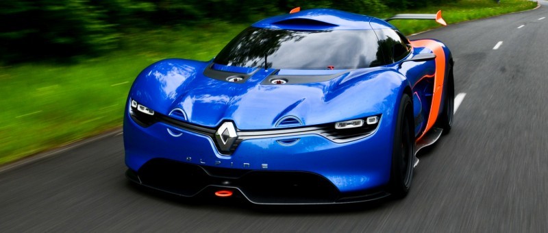 Concept Flashback - 2012 Renault Alpine A110-50 A Blend of M64 and A110 Berlinette 56