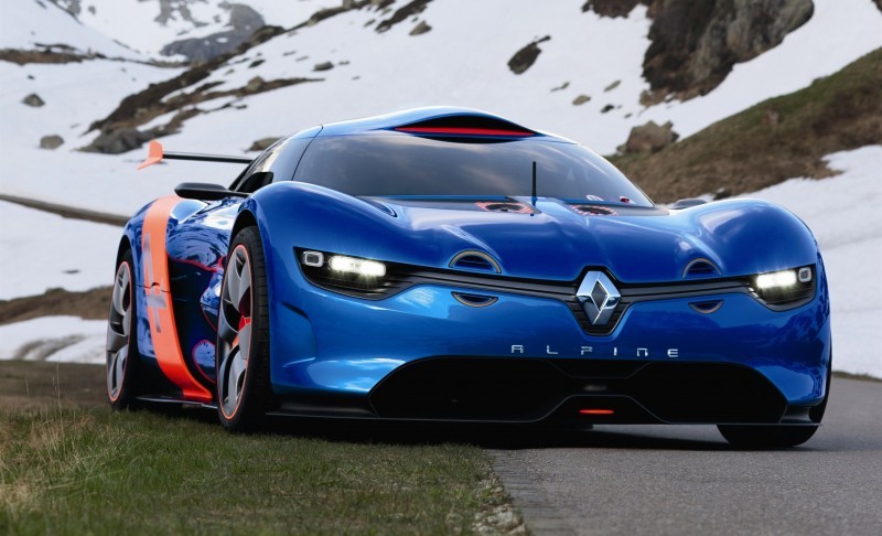 Concept Flashback - 2012 Renault Alpine A110-50 A Blend of M64 and A110 Berlinette 94