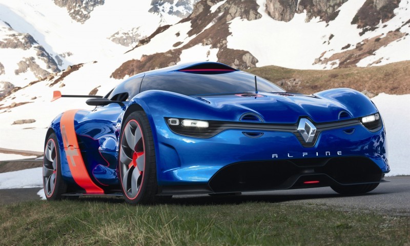 Concept Flashback - 2012 Renault Alpine A110-50 A Blend of M64 and A110 Berlinette 95