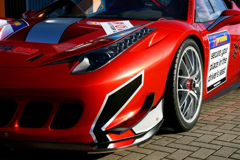 Ferrari 458 Competition by RacingOne Is Hardcore GT3 Track Attacker 19