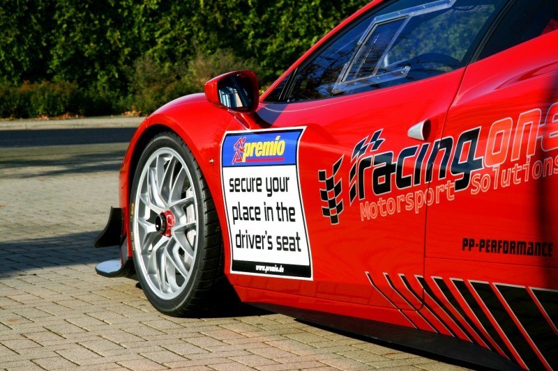 Ferrari 458 Competition by RacingOne Is Hardcore GT3 Track Attacker 21