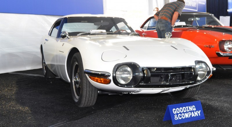 Gooding Pebble Beach 2014 - 1967 Toyota 2000GT in White with Original, US-Delivered Left-Hand-Drive 1