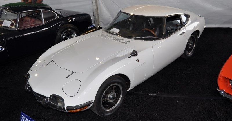 Gooding Pebble Beach 2014 - 1967 Toyota 2000GT in White with Original, US-Delivered Left-Hand-Drive 12