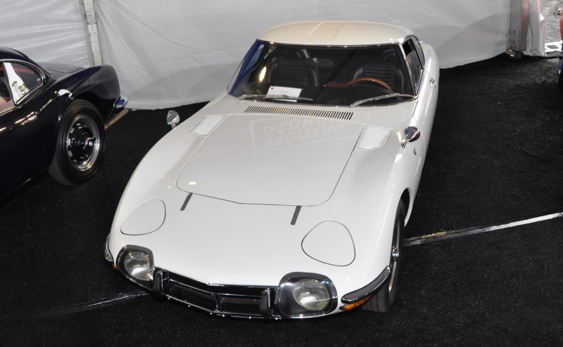 Gooding Pebble Beach 2014 - 1967 Toyota 2000GT in White with Original, US-Delivered Left-Hand-Drive 14