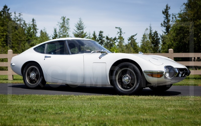 Gooding Pebble Beach 2014 - 1967 Toyota 2000GT in White with Original, US-Delivered Left-Hand-Drive 432