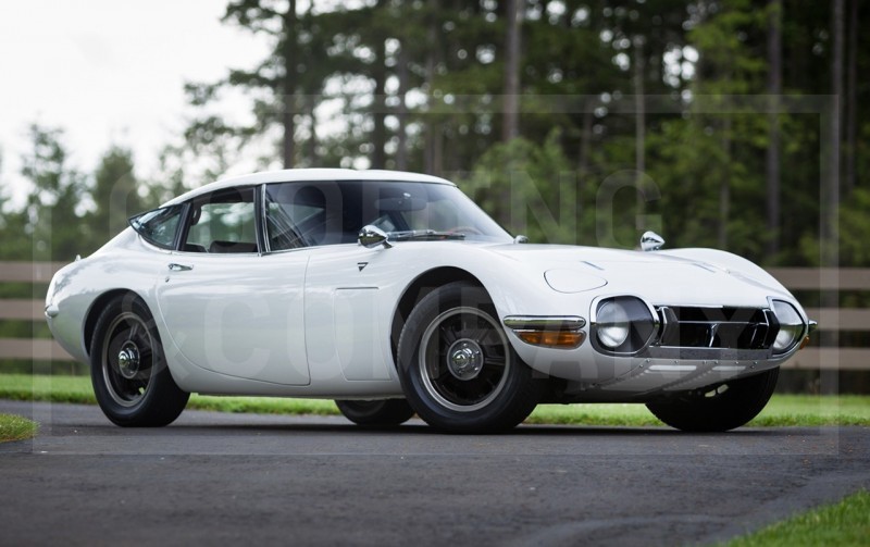 Gooding Pebble Beach 2014 - 1967 Toyota 2000GT in White with Original, US-Delivered Left-Hand-Drive 433