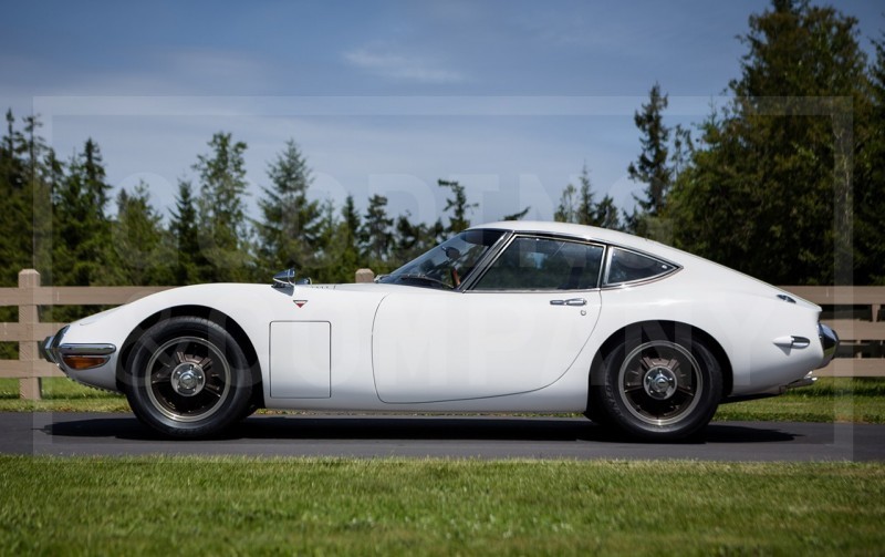 Gooding Pebble Beach 2014 - 1967 Toyota 2000GT in White with Original, US-Delivered Left-Hand-Drive 435