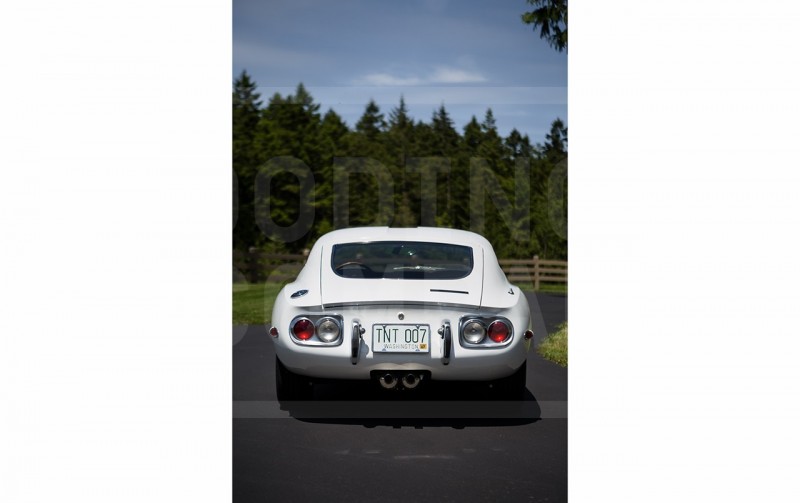 Gooding Pebble Beach 2014 - 1967 Toyota 2000GT in White with Original, US-Delivered Left-Hand-Drive 436