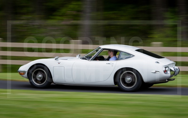 Gooding Pebble Beach 2014 - 1967 Toyota 2000GT in White with Original, US-Delivered Left-Hand-Drive 437