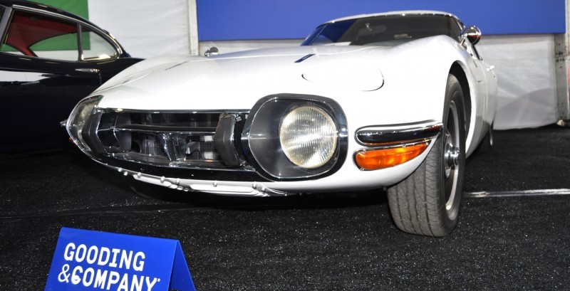 Gooding Pebble Beach 2014 - 1967 Toyota 2000GT in White with Original, US-Delivered Left-Hand-Drive 6