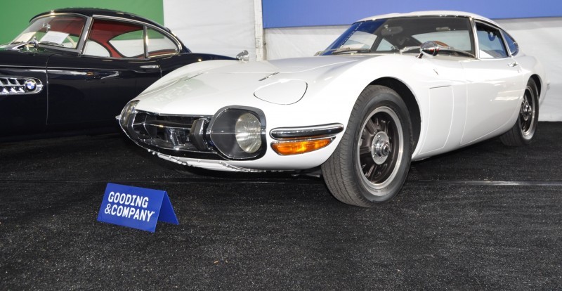 Gooding Pebble Beach 2014 - 1967 Toyota 2000GT in White with Original, US-Delivered Left-Hand-Drive 7