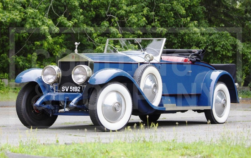 Gooding Pebble Beach 2014 Highlights - 1926 Rolls-Royce Silver Ghost Playboy Roadster 1