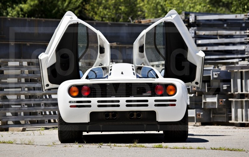 Gooding Pebble Beach 2014 Preview - 1995 McLaren F1 - The Only White F1 Ever Made = $12Mil+ 10