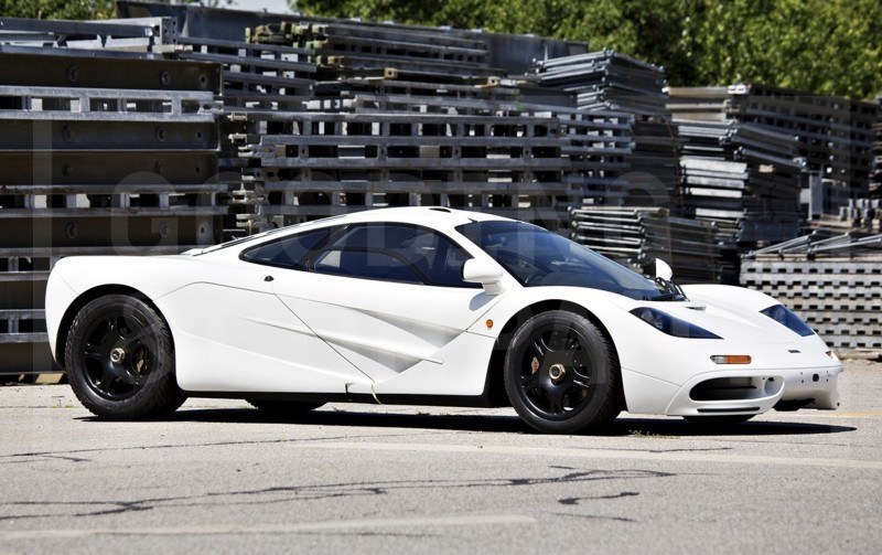 Gooding Pebble Beach 2014 Preview - 1995 McLaren F1 - The Only White F1 Ever Made = $12Mil+ 2