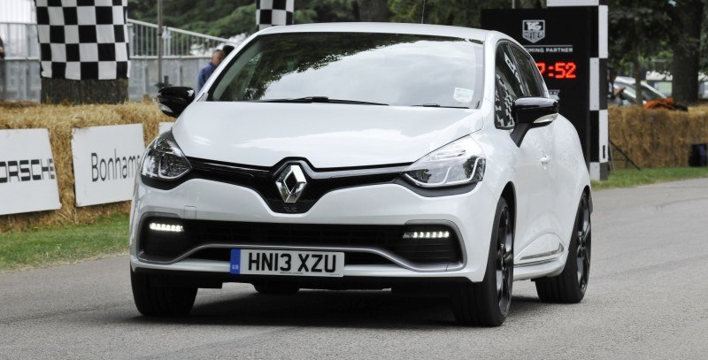 Goodwood 2014 - Renault 5 Maxi, 1926 40CV Type NM, 1965 Alpine M65, 2014 Megane RS + Clio RS 15