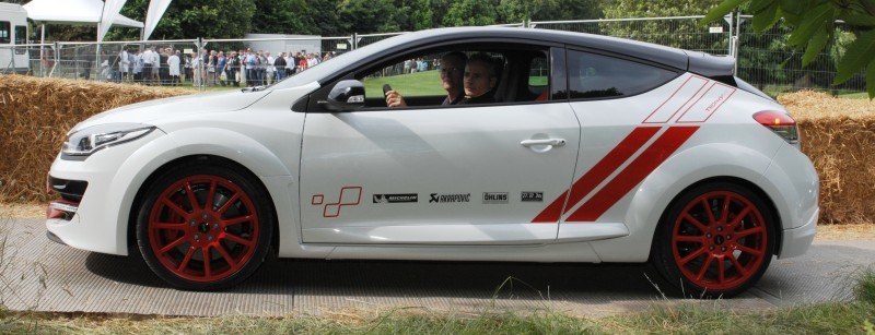 Goodwood 2014 - Renault 5 Maxi, 1926 40CV Type NM, 1965 Alpine M65, 2014 Megane RS + Clio RS 5