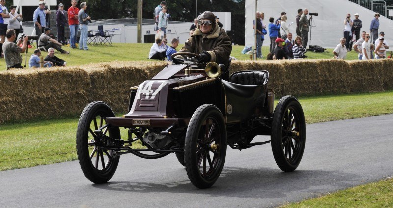 Goodwood 2014 - Renault 5 Maxi, 1926 40CV Type NM, 1965 Alpine M65, 2014 Megane RS + Clio RS 6