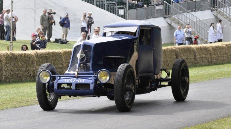 Goodwood 2014 - Renault 5 Maxi, 1926 40CV Type NM, 1965 Alpine M65, 2014 Megane RS + Clio RS 8