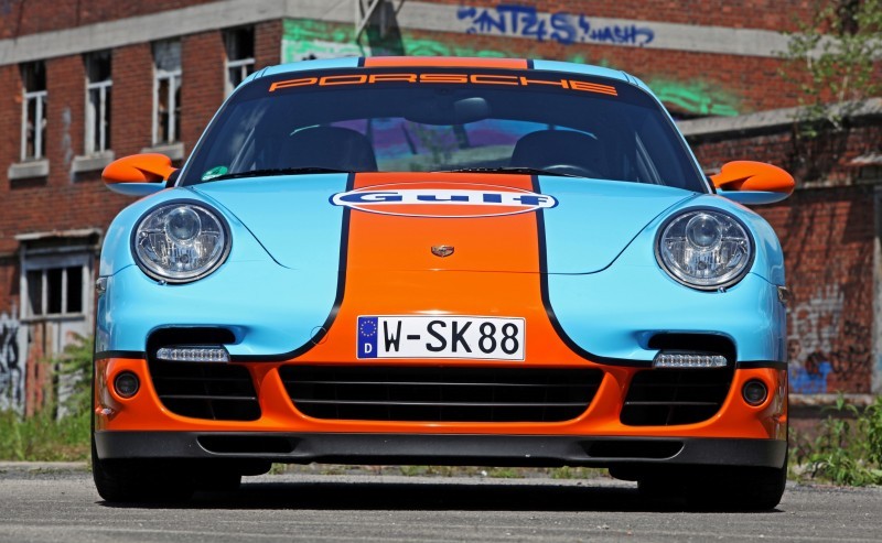 Gulf Racing Livery by CAM SHAFT for the Porsche 911 Turbo 1