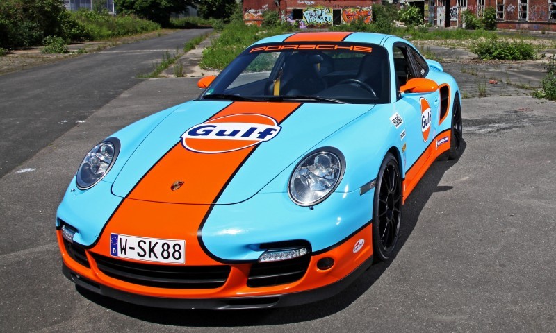 Gulf Racing Livery by CAM SHAFT for the Porsche 911 Turbo 12