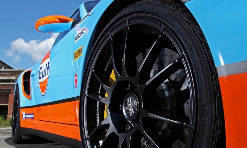 Gulf Racing Livery by CAM SHAFT for the Porsche 911 Turbo 2