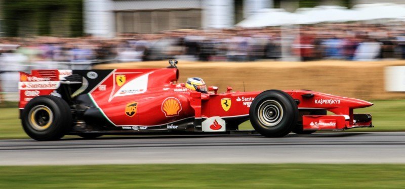 Jay Kay's Green LaFerrari and F12 TRS Spyder Cause Deadly Fanboy Riots at 2014 Goodwood FoS16