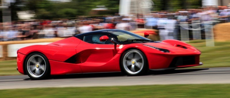 Jay Kay's Green LaFerrari and F12 TRS Spyder Cause Deadly Fanboy Riots at 2014 Goodwood FoS19