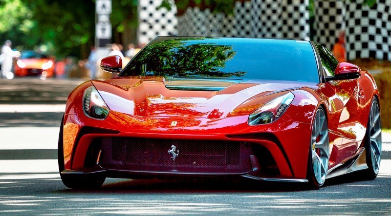 Jay Kay's Green LaFerrari and F12 TRS Spyder Cause Deadly Fanboy Riots at 2014 Goodwood FoS3