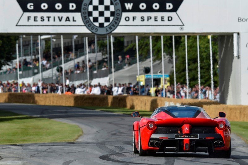 Jay Kay's Green LaFerrari and F12 TRS Spyder Cause Deadly Fanboy Riots at 2014 Goodwood FoS9