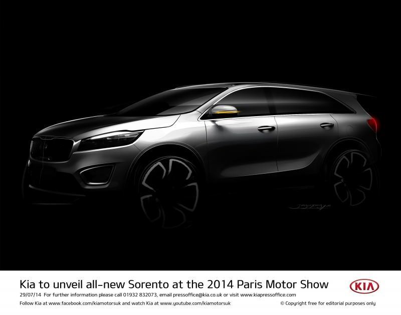 Kia to unveil all-new Sorento at the 2014 Paris Motor Show-57227