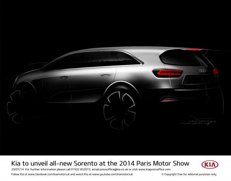 Kia to unveil all-new Sorento at the 2014 Paris Motor Show-57228