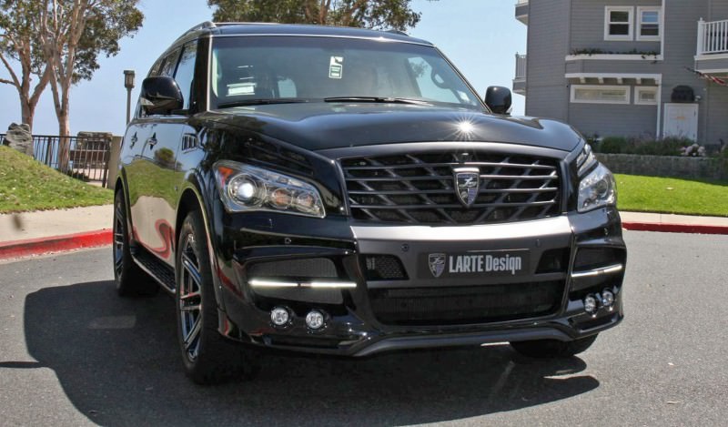 LARTE Design Arrives in California! INFINITI QX80 Customs Are Scary-Cool With 3 Levels of Upgade Kits Offered 3