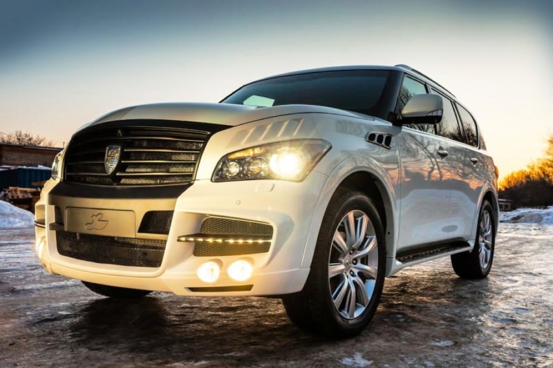 LARTE Design Arrives in California! INFINITI QX80 Customs Are Scary-Cool With 3 Levels of Upgade Kits Offered 33